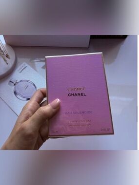 CHANEL Chance Eau Splendide Pink and Gold Box